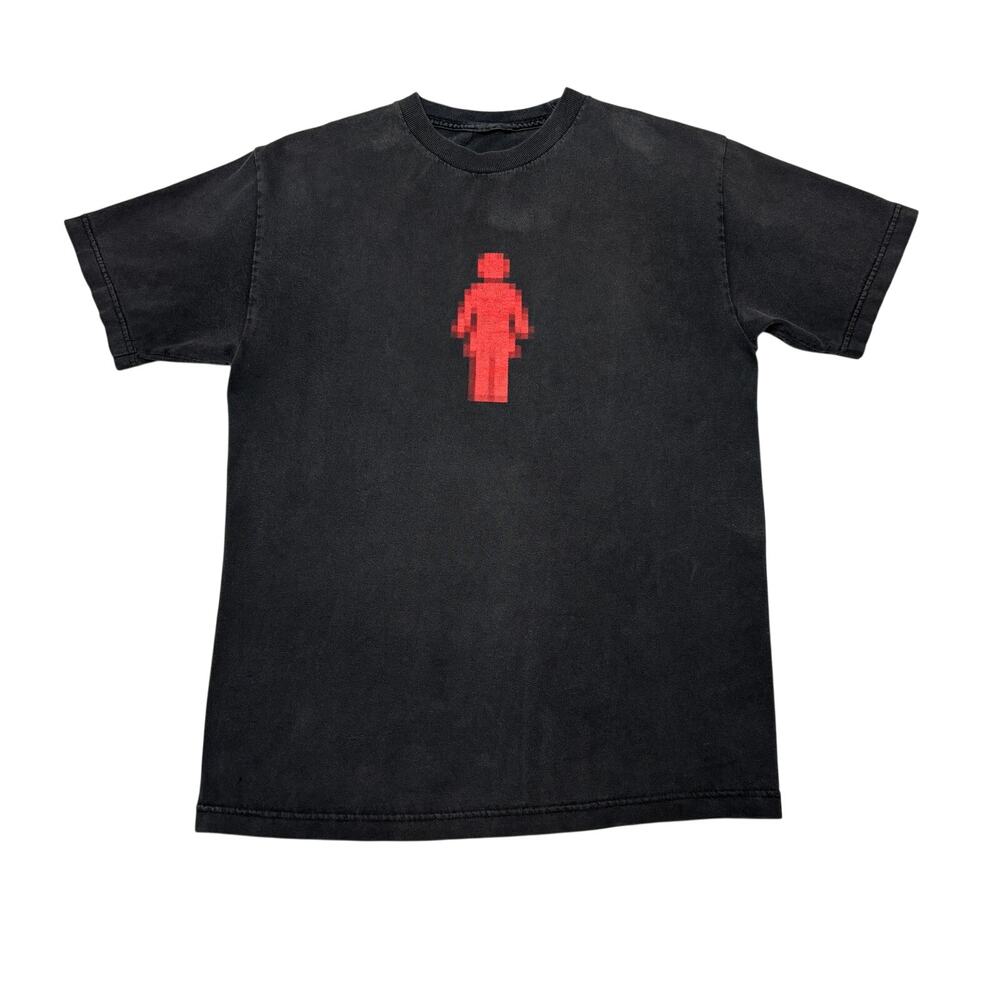 Vintage Girl Skateboards Blur Tee Shirt Men's Medium Y2K